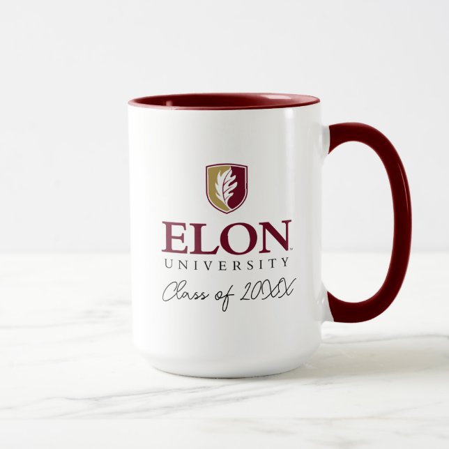 Mug Université Elon | Classe 2OXX (Droite)