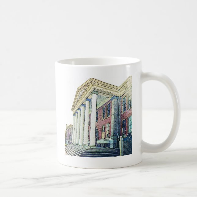 Mug Université occidentale Hall est historique du (Droite)