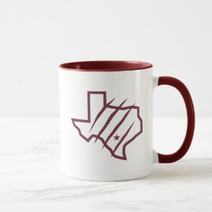 Mug Université Texas A&M de San Antonio Logo d'état