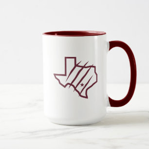 Mug Université Texas A&M de San Antonio Logo d'état