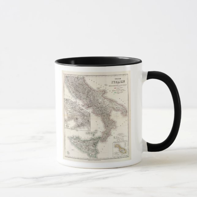 Mug Unter Italien, beider Sicilien - Région de Naples (Droite)