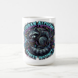 Mug Urban Alchemy Raton Laveur Manches Longues