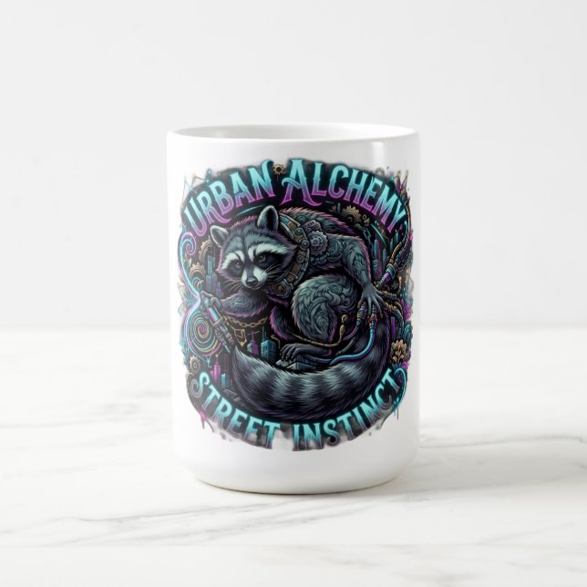 Mug Urban Alchemy Raton Laveur Manches Longues (Centre)