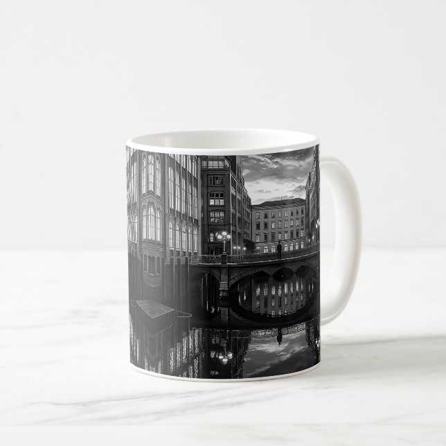 Mug Urban Bridge Reflection Calm (Devant droit)
