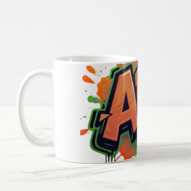 Mug Urban Splash Art Graffiti Pulse Bold Street Expres (Gauche)
