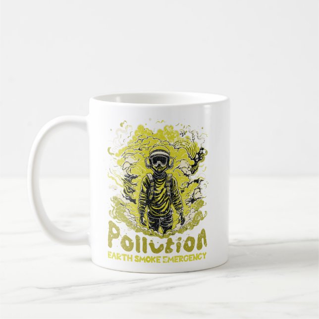 Mug Urgence de la pollution terrestre (Gauche)
