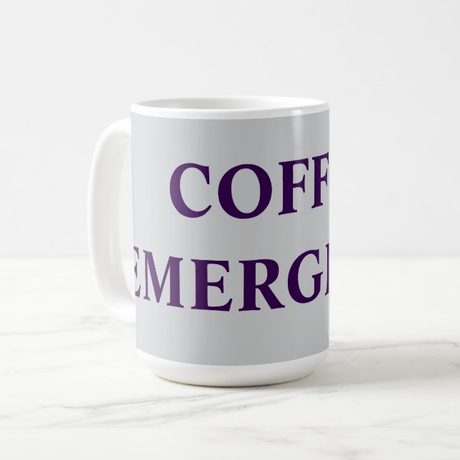 MUG URGENCE DU CAFÉ (Devant gauche)