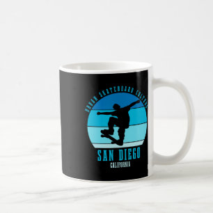 Mug Urne de skateboardeur de San Diego Californie Skat