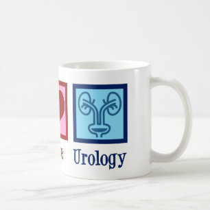 Mug Urologie d'amour de paix d'urologue