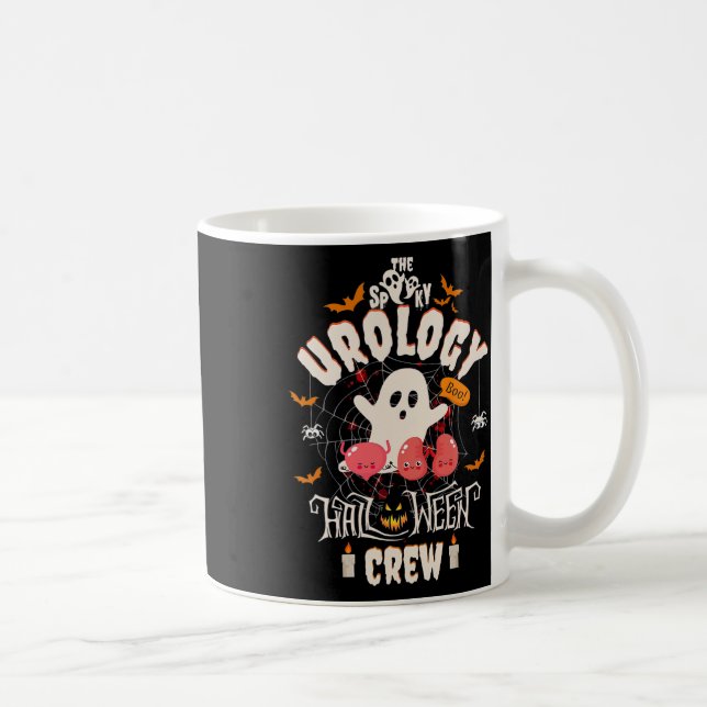 Mug Urologie éffrayante Halloween Crew Cute Ghost Nurs (Droite)