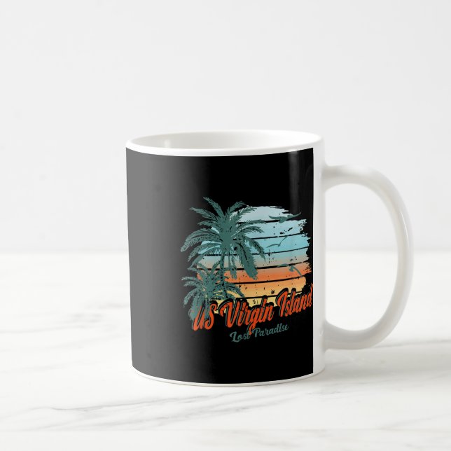 Mug Us Virgin Island Beach St. Thomas Shirt Lost Parad (Droite)