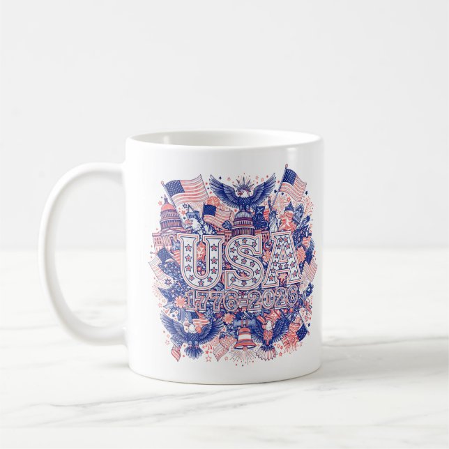 MUG USA 1776-2026 (Gauche)
