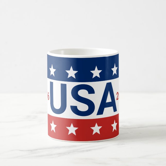 Mug USA 1776 2026 250th Anniversary Red White Blue (Centre)