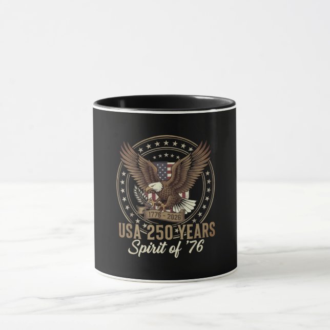 Mug USA 250th Anniversary – America 1776–2026 (Centre)
