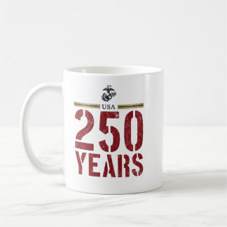 Mug USA 250th Years Marine Corps Eagle
