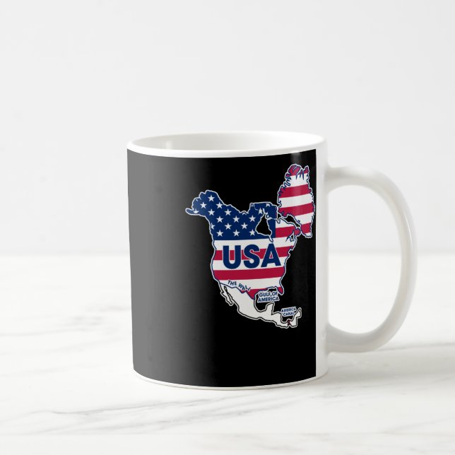 Mug Usa = Groenland + Canada + Golfe + Canal (Droite)