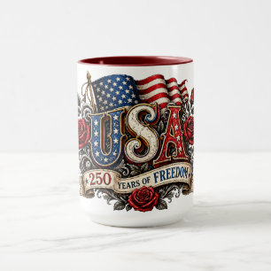 Mug USA Historique 250 Ans Édition Collector