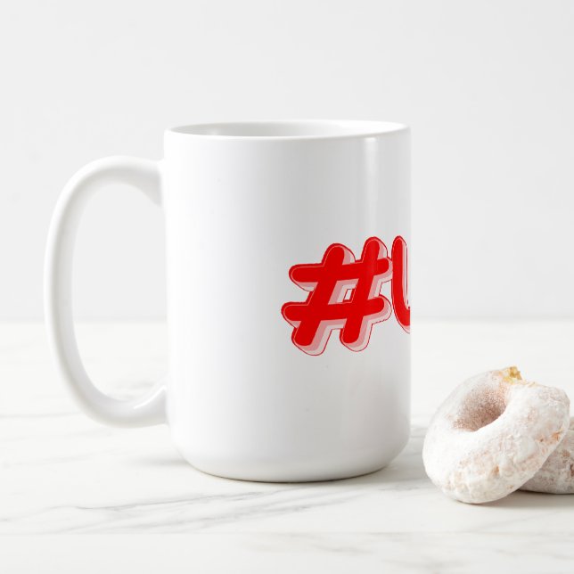 Mug "#USA" Joli design. Commandez dès maintenant  (Avec donut)