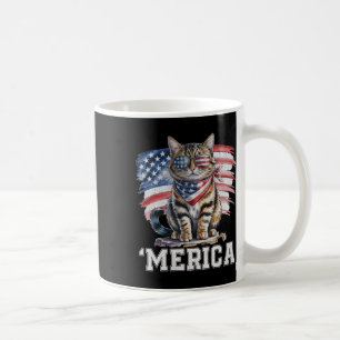Mug Usa merica Chat 4 juillet Hommes Femmes Enfants Fu
