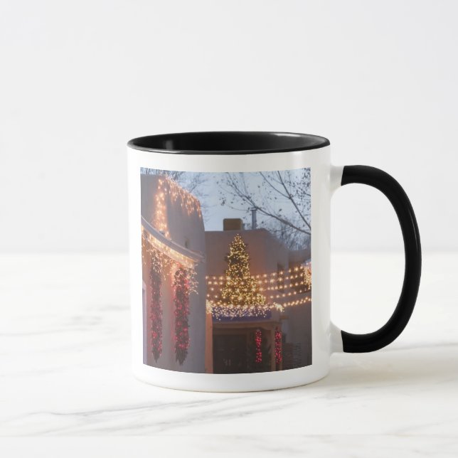 Mug USA, Nouveau Mexique, Père Noël Fe : Galerie Canyo (Droite)