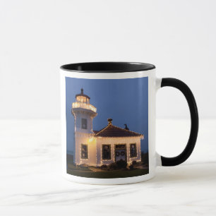 Mug USA, Washington, Mukilteo. Phare de Mukilteo