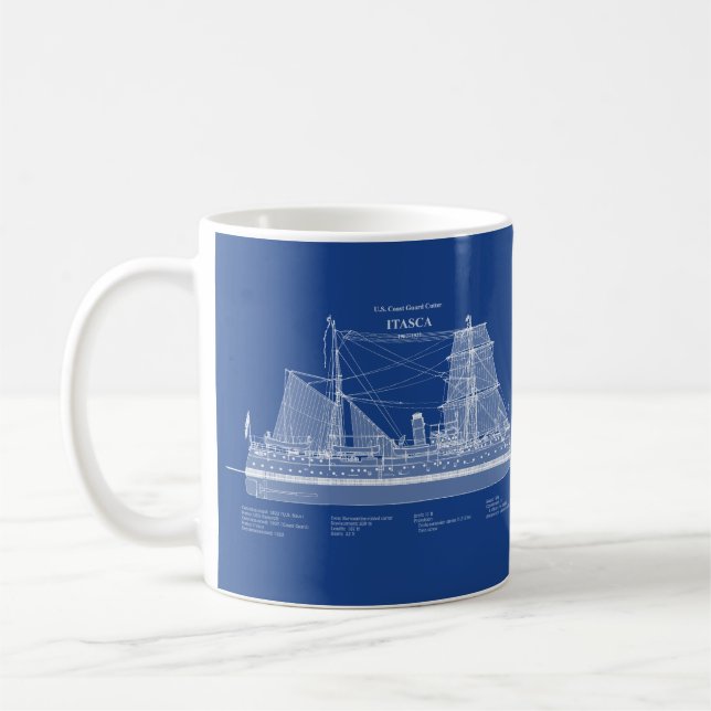 Mug USCG Cutter Itasca - ABD (Gauche)