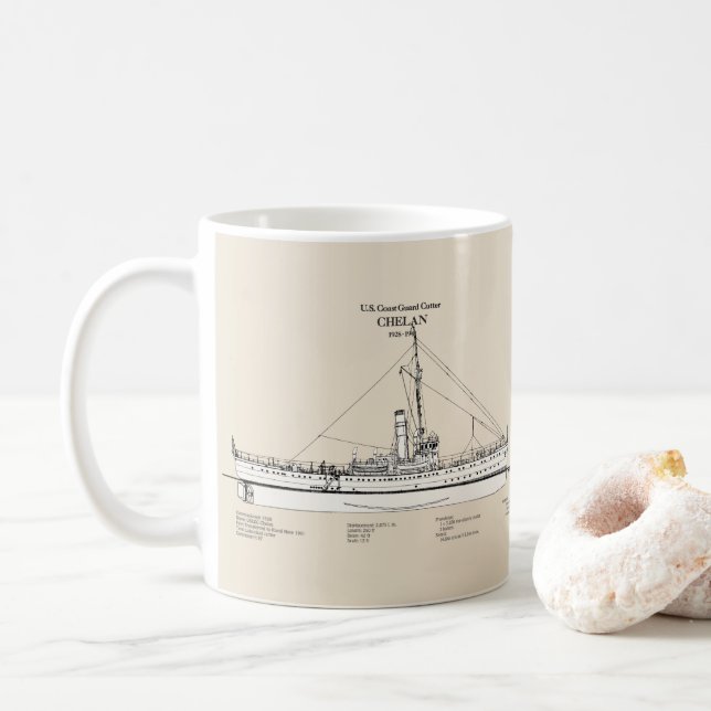 Mug USCGC Chelan - SBD (Avec donut)