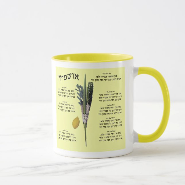 Mug Ushpizin et blanche d'Arba (4 espèces) (Droite)