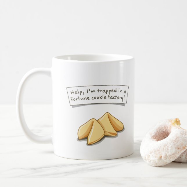 Mug Usine de biscuits Fortune (Avec donut)