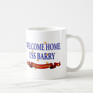 Mug USS à la maison bienvenu Barry