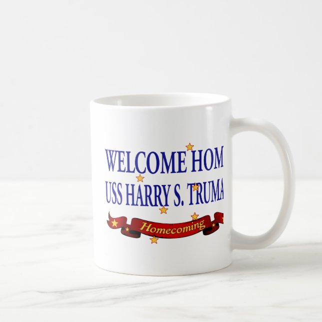 Mug USS à la maison bienvenu Harry S. Truman (Droite)