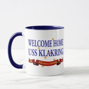 Mug USS à la maison bienvenu Klakring