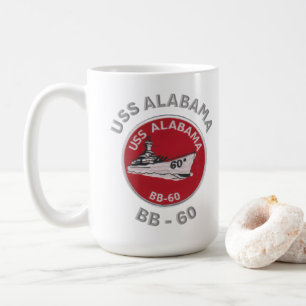 Mug USS Alabama (BB-60)