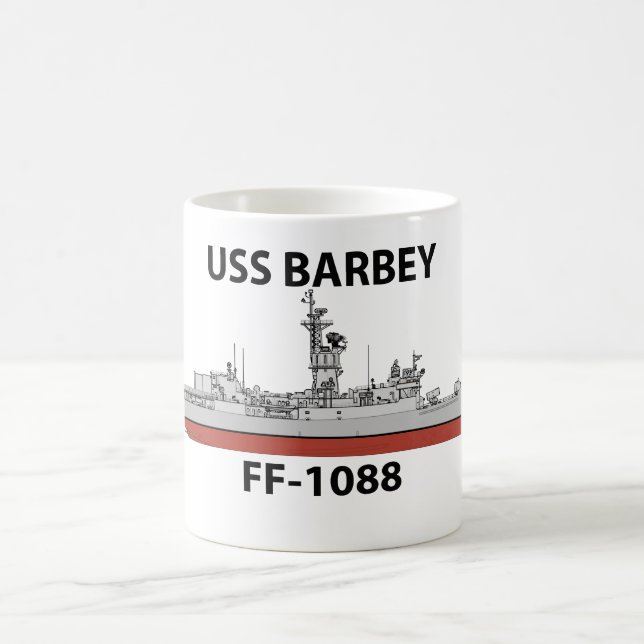Mug USS Barbey (Centre)