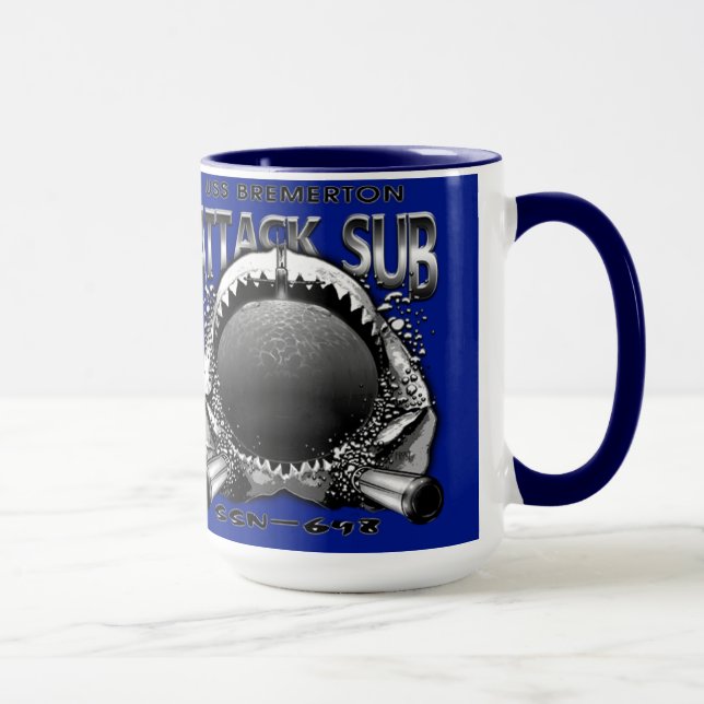 Mug USS Bremerton SSN-698 (Droite)