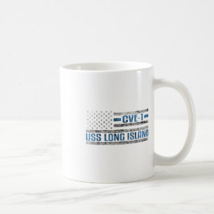 Mug Uss Long Island 2ème guerre mondiale Avion Carrier