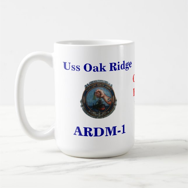 Mug USS Oak Ridge ARDM-1MUG (Gauche)