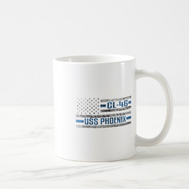 Mug Uss Pcute Ss Cute Ssnix World War Cruiser Cl-46 Us (Droite)