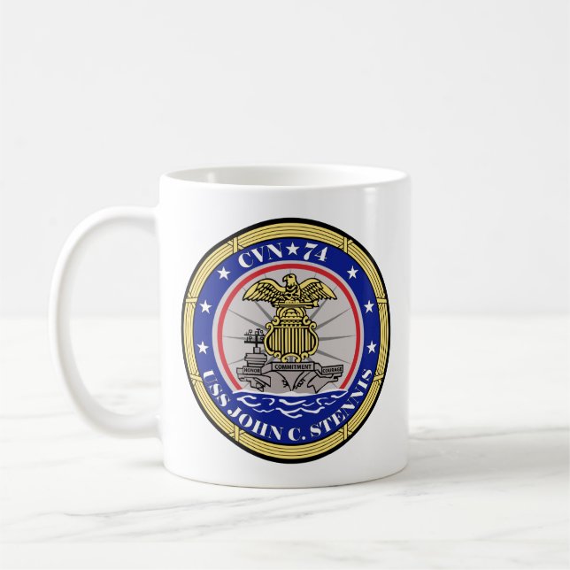 Mug USS Stennis - CVN 74 (Gauche)