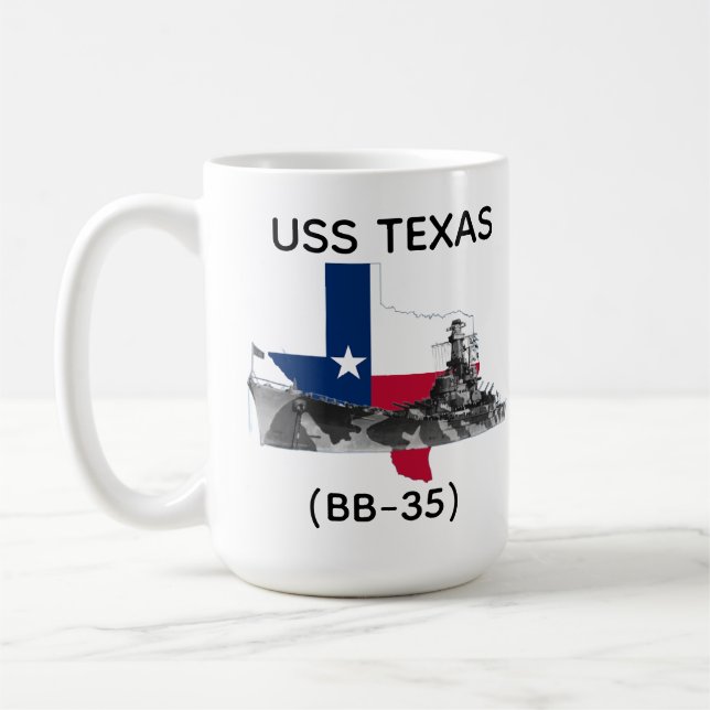 Mug USS Texas (BB-35) 2  (Gauche)