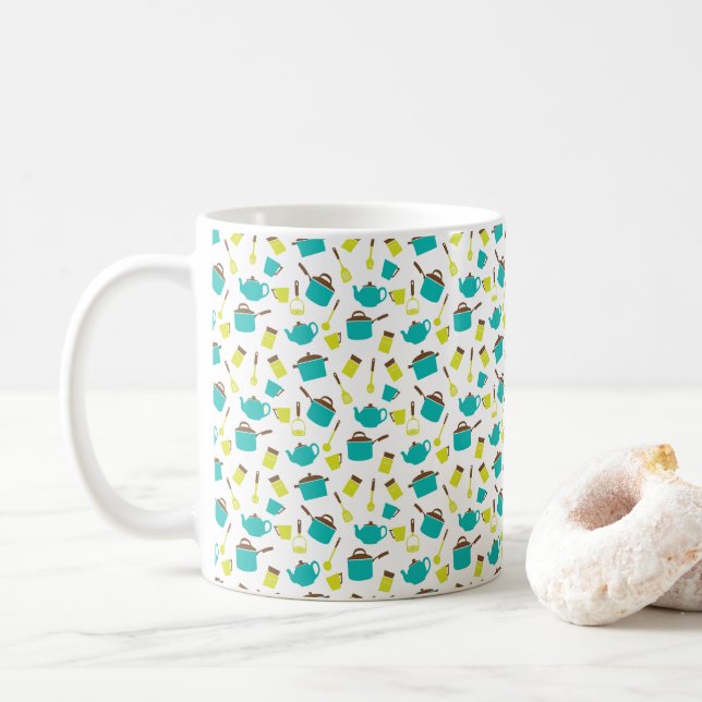 Mug Ustensiles de cuisine, Vaisselle, Couverts, Articl (Avec donut)