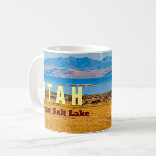 Mug UTAH Le Grand État Du Lac Salt (Devant gauche)