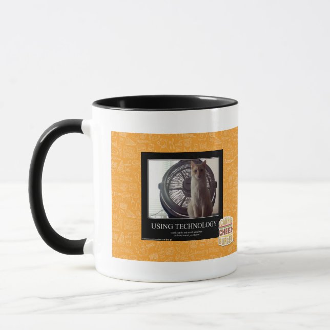 Mug Utilisant la technologie (Gauche)