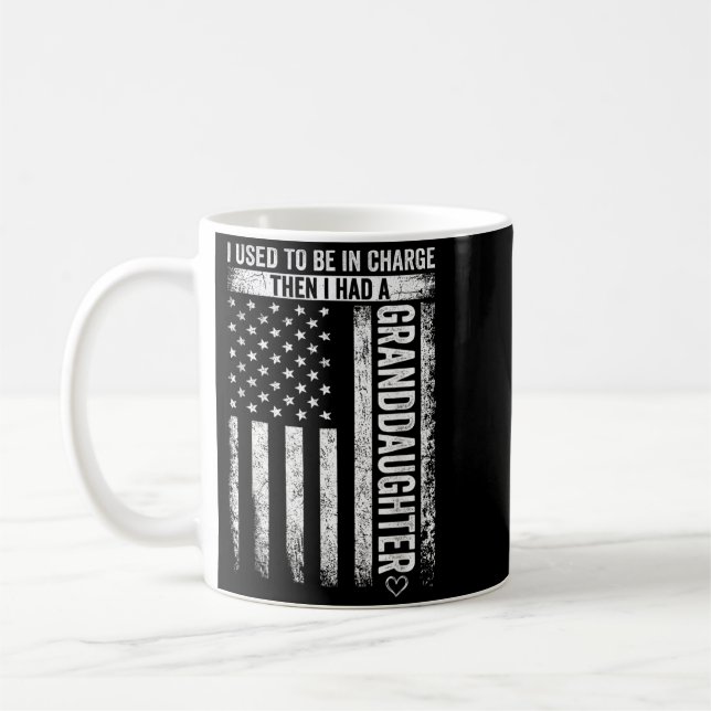 Mug Utilisé pour être en charge avait une petite-fille (Gauche)