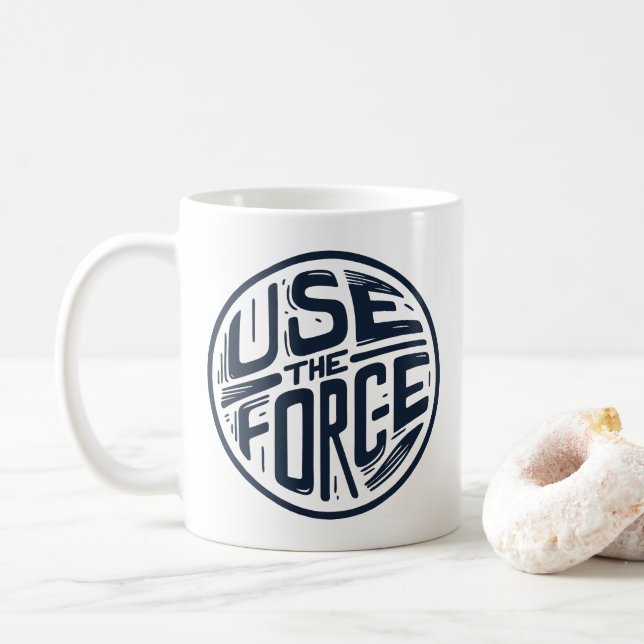 Mug Utilisez la force 2 (Avec donut)