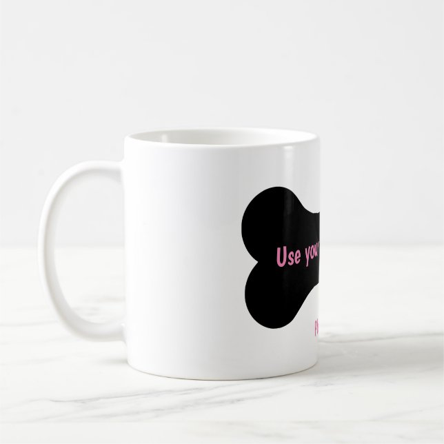 Mug Utilisez Votre Cookie Voice ! (Gauche)