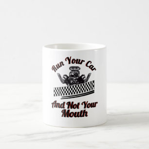 Mug V8 Automobile Racing Auto Mécanique Race Ventilat
