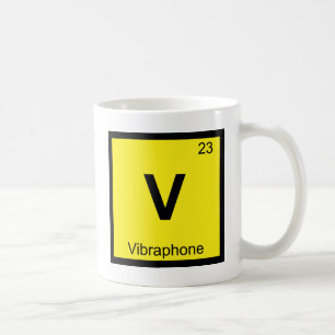 Mug V - Table périodique de la musique de vibraphone