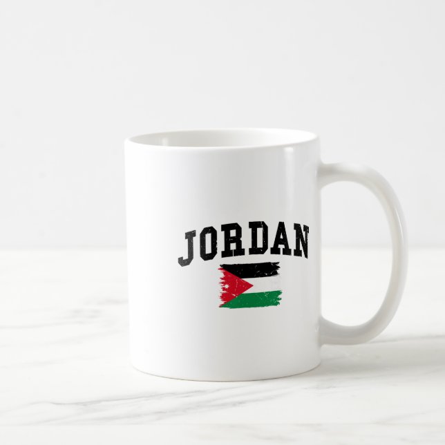 Mug Vacances avec le drapeau du Royaume hachémite de J (Droite)