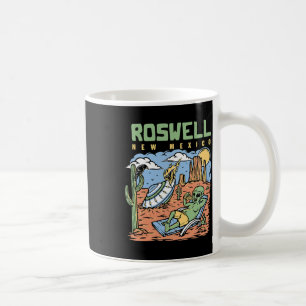 Mug Vacances d'aliens drôles à Roswell Nouveau Mexique